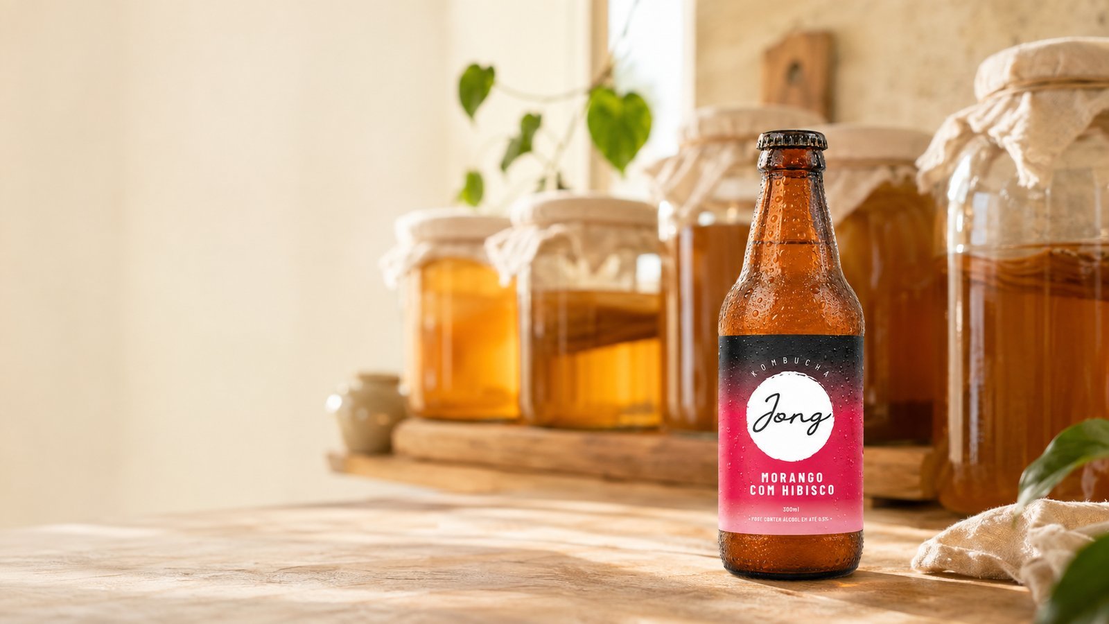 Como a kombucha é feita: a fermentação artesanal