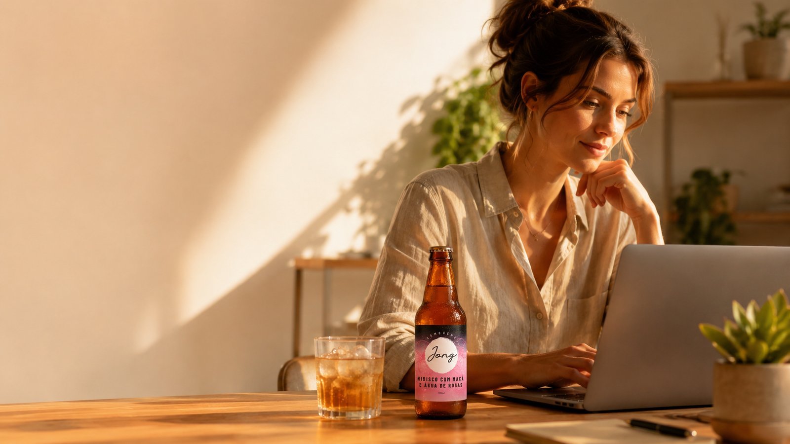 Kombucha e energia: a verdade sobre o up da tarde