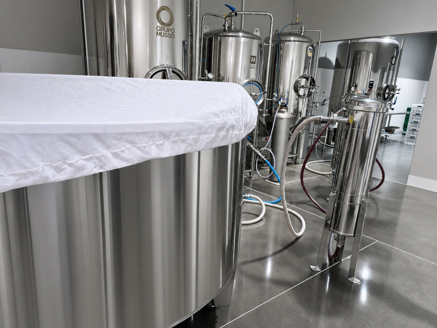Sala de fermentação